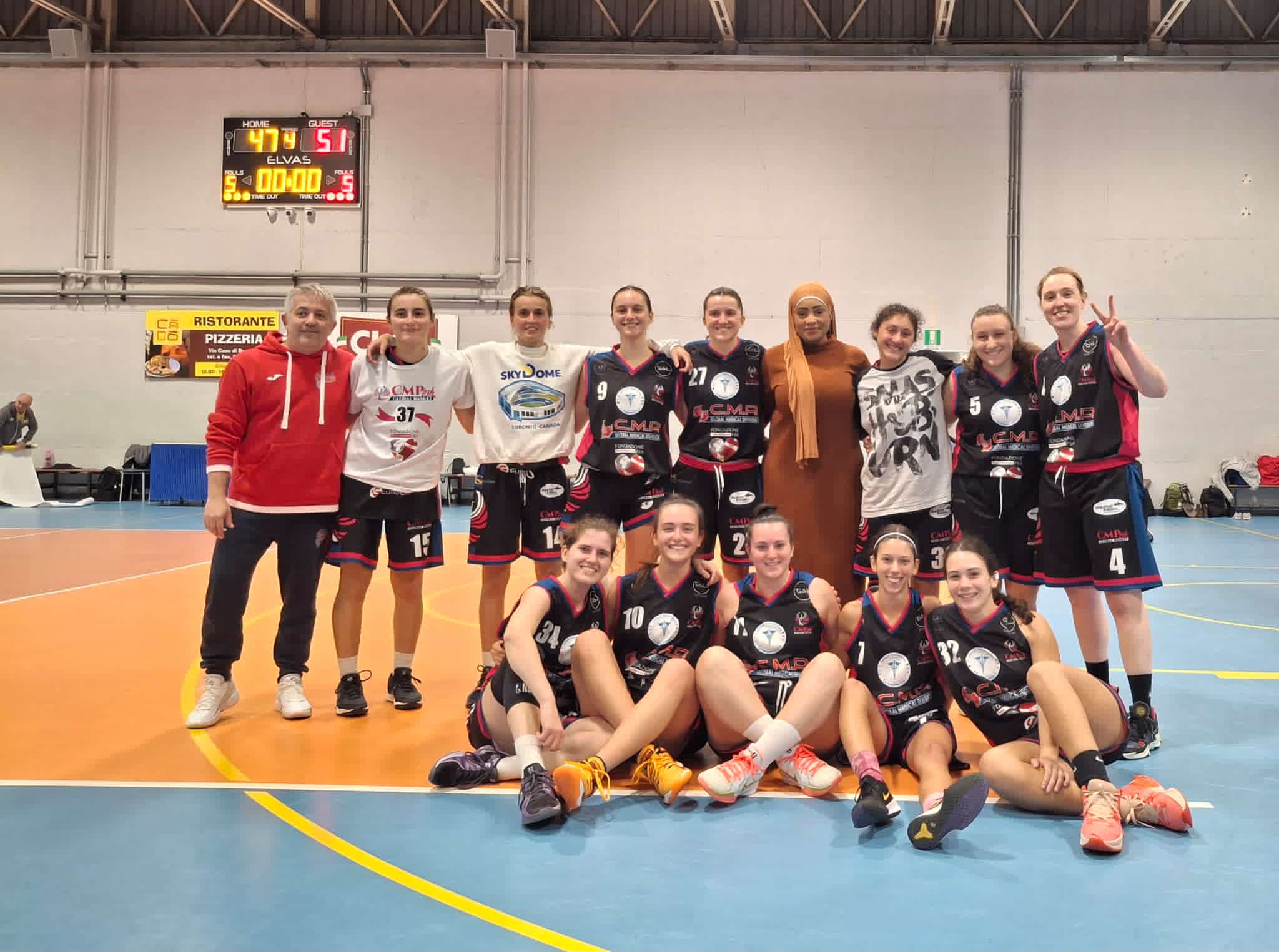 Prima vittoria Pink contro Virtus Imola  47-51
